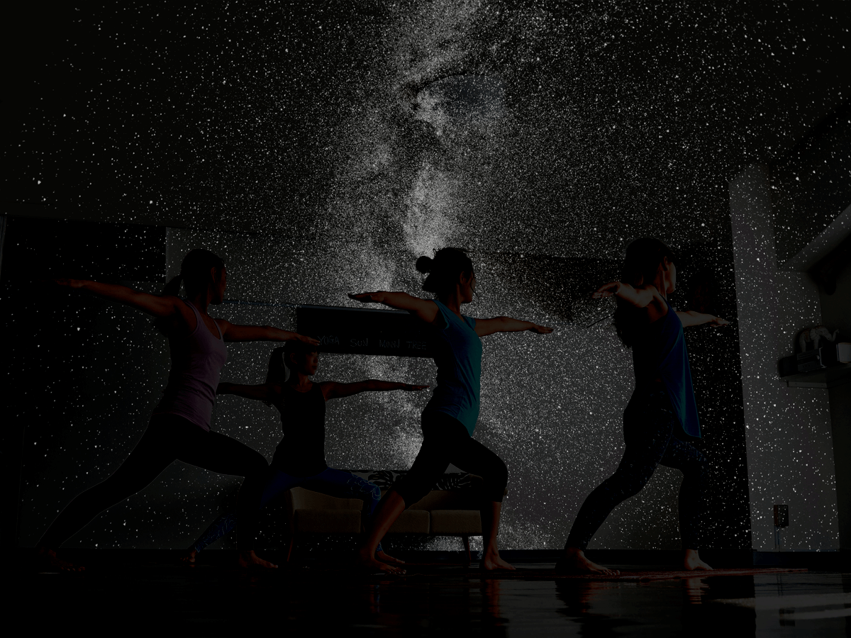 プラネタリウムヨガイメージ